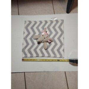 Grey and White Elephant Lovey